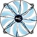 AeroCool Silent Master 200mm Blue LED Cooling Fan EN55642 primary