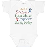 inktastic Engineer Like Daddy Baby Bodysuit