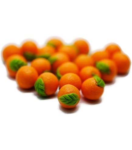 Set De 20 Miniaturas De Comida De Limón Para Casa De Muñecas – Hecho A Mano, Realista, Para Coleccionistas