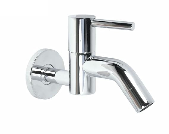 tecuro DESIGN Wandventil mit hochwertigem Keramikventil - messing verchromt - NEU