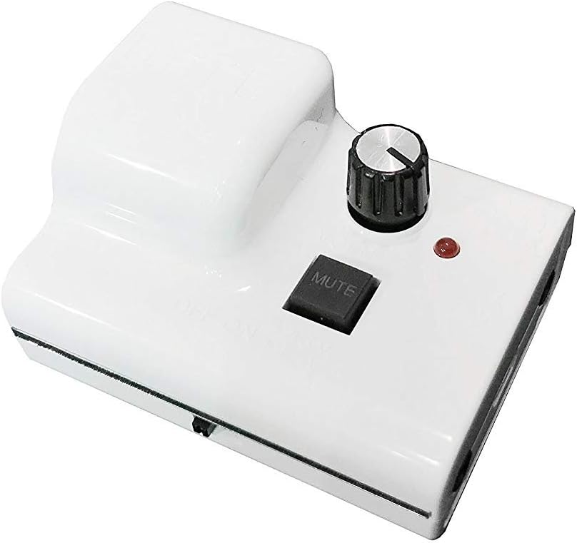 Maker Hart Just Mic Power - Mini Preamp for Providing Phantom Power to Condenser and Electret Microphones | XLR, 1/8" Input + 1/8" Output (White) for UK