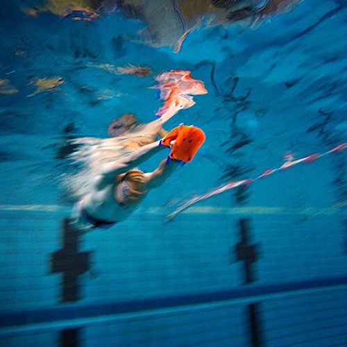 New Wave Contoured Swim Paddles Swimming Hand Paddles for SwimRun