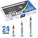 Glarks 24Pcs Heavy Duty 1/8