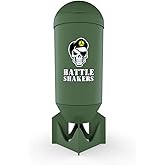 Battle Shakers Bomb | Military Themed Shaker Bottle | Leak-Proof Protein Cup with Storage Compartment | Mix Protein Powders & More | Durable & Dishwasher Safe | 20 Oz