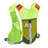 Premium Reflective Vest Give Sport Water Bottle as Gift for Running Cycling Clothes for Women Men Safety Gear with Pocket 3M Scotchlite with Reflective High Visibility