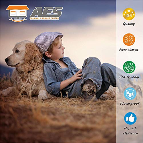 AF Dog Flea and Tick Control Collar- 8 Months Flea and Tick Control for Dogs - Natural, Herbal, Non-Toxic Dog Flea Treatment - Waterproof Protection and Adjustable Best Flea Collar for Dogs