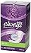 Always Dailies Xtra Protection Long Pantiliner Dri-liners, Unscented (160 Count)