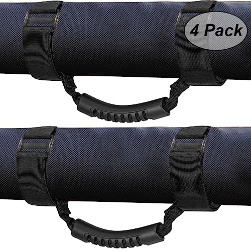 thumbnail image 2 of Blue Roll Bar Grab Handles For Jeep Wrangler YJ TJ JK Unlimited – 4 Pack 2 of 5