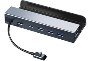 Game Console Dock – 6-in-1 Screen Mirroring Accessories, TV Dockk Station for Consoles, Functional Hub, Portable Entertainmen