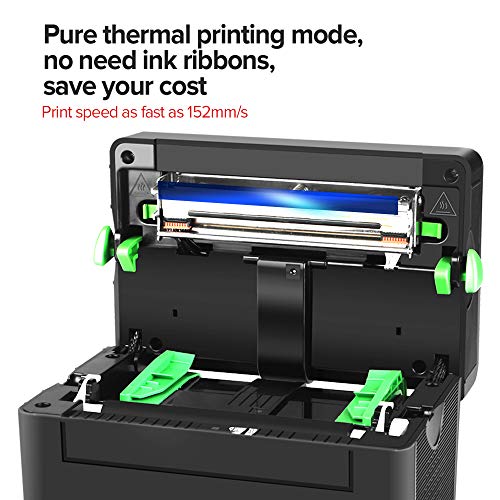 Thermal Shipping Label Printer High Speed 4×6 Printer Compatible with