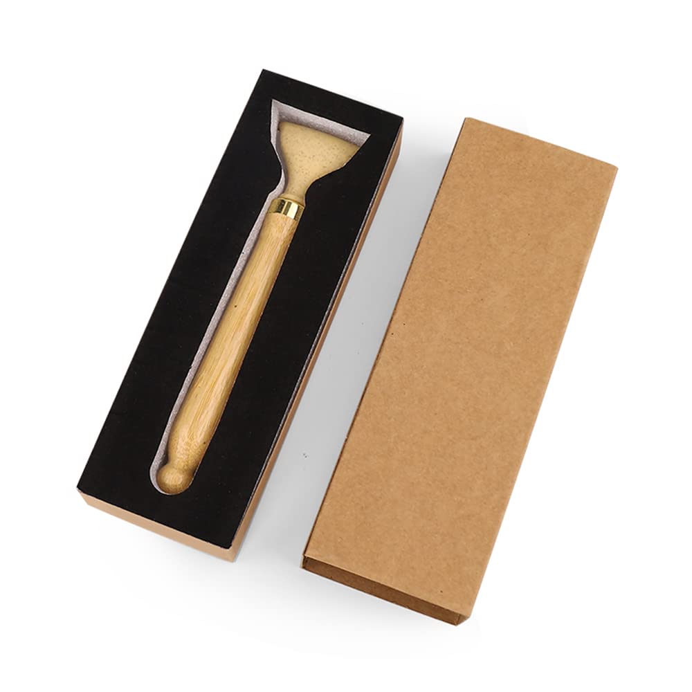 MUXIANG Bamboo Back Scratcher for Easy to Reach Itch Point Self-Therapeutic Telescoping Office Daily Body Scratcher IF0006