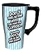 Spoontiques Don't Talk to Me Travel Mug, Multicolor