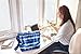 PackIt Freezable Uptown Lunch Bag, Tie Dye