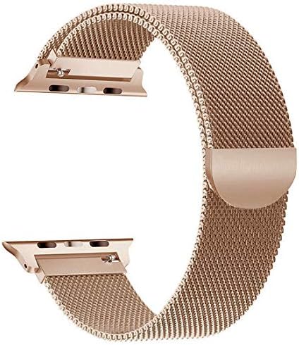 yamen Compatible for Apple Watch Band 38mm 40mm Milanese Loop for iwatch Band 42mm 44mm Series 2 Series 3 Series 4