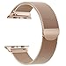 yamen Compatible for Apple Watch Band 38mm 40mm Milanese Loop for iwatch Band Series 2 Series 3 Series 4 Rose Gold