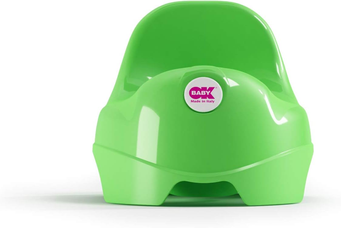 OK Baby N37094430X Relax - a Classic Potty for First Toilet Training Green - Image 3