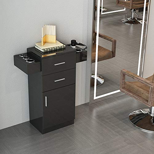 Locking Cabinet Beauty Salon Storage Cabinet Spa Salon Station