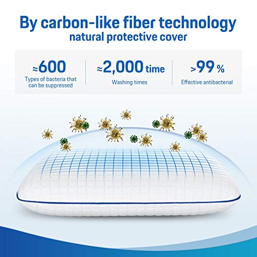 SENOSUR Memory Foam Pillow for Bed Sleeping Cervical Orthopedic Contour