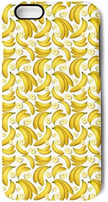 VVTV56E IPhone Case Luxury Cute Strap Phone Case Cover Floral Pattern Banana Fruity Pattern Cell Phone Case For IPhone 8/7/6/6s/7 Plus/6 Plus/6s Plus/8 Plus