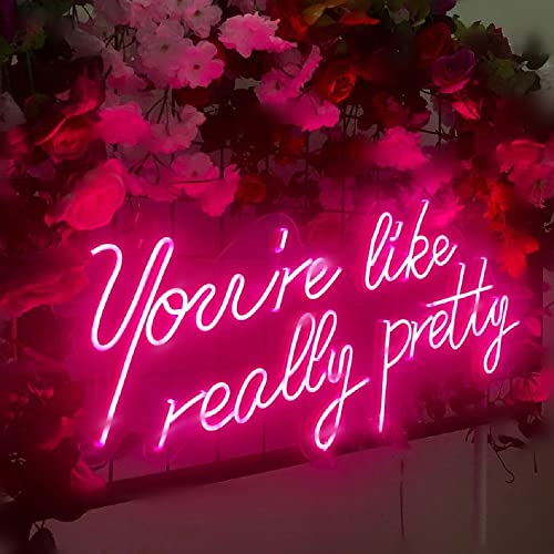 YOU’RE LIKE REALLY PRETTY Pink USB Powered large