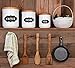 Chalkboard Labels Set Includes 96 Premium Reusable Chalkboard Stickers with 1 White Chalk Marker for Labeling Jars, Parties, Craft Rooms, Weddings and Organize Your Home & Kitchen