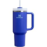 STANLEY Quencher H2.0 Tumbler with Handle and Straw 40 oz | Flowstate 3-Position Lid | Cup Holder Compatible for Travel | Insulated Stainless Steel Cup | BPA-Free | Cobalt