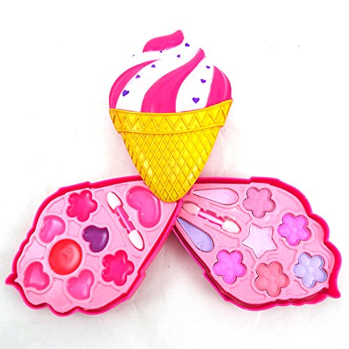 Cute girls toy make up play set ice cream shape cosmeti…