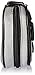 Fashion Smart Men's 7-Day Compartment Pill Box Zip Case with Outer Pocket, Silver