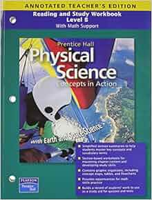 Physical Science: Concepts in Action, Guided Reading and Study Workbook
