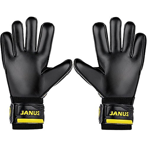 image for Coodoo Adult & Youth Soccer Goalkeeper Gloves with Pro Finger Save, 3.