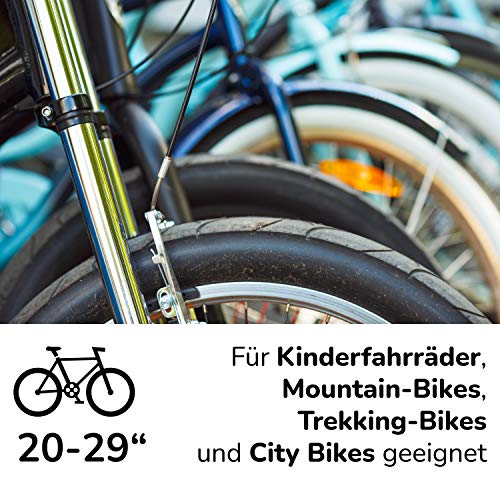 ALHONGA V-brake remvoeringen 2 paar remvoeringen set fiets remschoenen voor V-remmen U-rem en cantilever 4 stuks… - Image 7