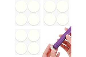 Geyee 12 Pcs Candle Grips for Taper Candles Adhesive Snugger Holder Advent Candle Inserts Stickers Small Candlesticks Accessories for Holiday Christmas Fall Party Supplies