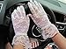 Simplicity Women's Vintage Sheer Floral Lace Wrist Length Gloves