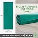 Gaiam No-Slip Yoga Mat Towel, Turquoise Seathumb 4