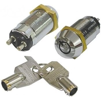 Amazon.com: SECO-LARM SS-095-1H1 High Security Tubular Key Lock Switch ...