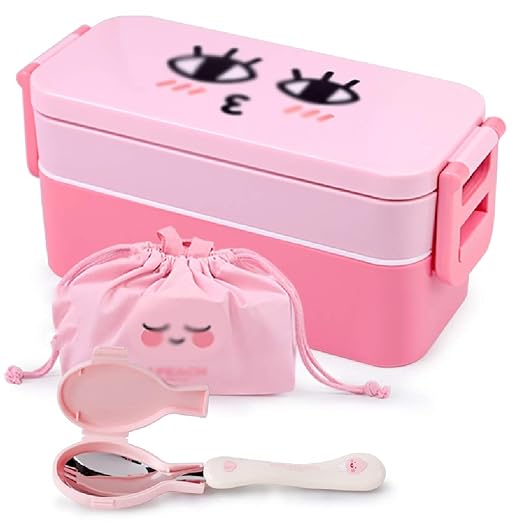 LF stores Fiambrera Caja de Almuerzo Trabajador de Oficina Doble ...