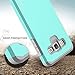 RANZ Case, Grey with Aqua Blue Hard Impact Dual Layer Shockproof Bumper Case For Samsung Galaxy Grand Prime G5308 / G530H