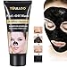 Black Peel off Mask, Blackhead Remover Mask, Charcoal Black Mask, Peel off Purifying Pore Mud, Blackhead Remover Remove Blackheads, Deep cleansing Dead Skin, Acne, Oil Control (60ml)