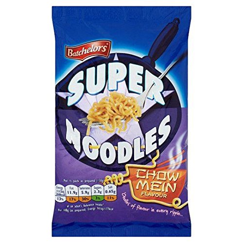 Buy Batchelors Super Noodles Chow Mein Flavour 100g Pack of 4 (100g