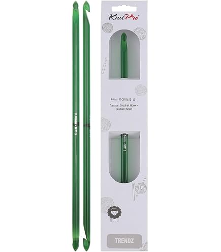 Ganchos De Ganchillo Tunecino Addi De Doble Punta | Aluminio, 15 Cm, Para Tejido Tunecino