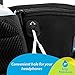 Easy Anywhere Hydration Running Belt - Extra Large Pocket - with 2 Bpa-Free Water Bottles - Fits Large Smartphones, Including iPhone 6 Plus - Bounce Free Running Belt - Extra Pouch for Essentials
