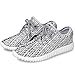 JACKSHIBO Men Women Unisex Couple Casual Fashion Sneakers Breathable Athletic Sports Shoes,White,Men 11(M)US 46EU