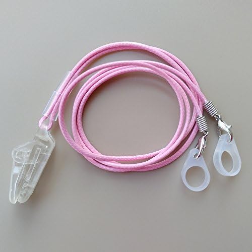 BTE Hearing Aids Clips Safty Protection Accessory Commonly Used for Children &amp; Adults (Pink)