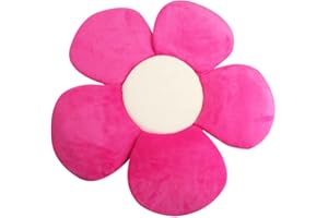 vocheer Flower Baby Bath, Comfort Baby Bath Pad Bathtub Mat Baby Bath Support Lounger for Newborn, Rose Red