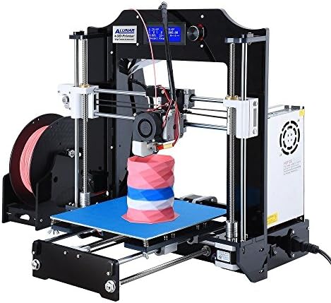 ALUNAR 3D Printer DIY Prusa I3 Kit Self-Assembly Desktop FDM 1.75mm PLA 3D Pen Filament Heated Bed