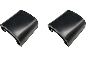 KDFUHRUI Leaf Spring Insulator Bushing Cushion Fit for 2004-2013 F350 Super Duty，for 1999-2013 F450 F550 Super Duty，E8TZ5A978A E8TZ-5A978-A (Black 2PCS)