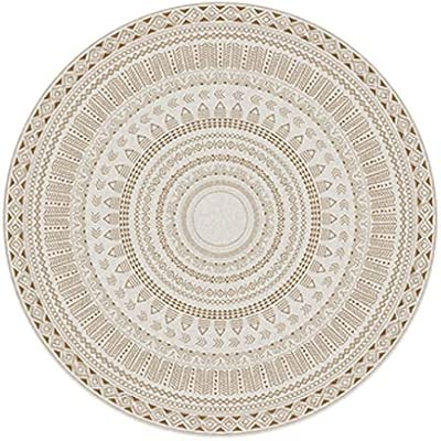 Amazon.com: SYCARPET - Alfombra redonda para puerta, tapete ...