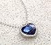 Isijie jewelry Royal Blue Heart of Ocean Titanic Pendants Sapphire Crystal Necklace for Women & Girls