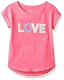 The Children's Place Big Girls' Hi-Lo T-Shirt, Geraniumpink, M (7/8)