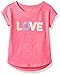 The Children's Place Big Girls' Hi-Lo T-Shirt, Geraniumpink, M (7/8)
